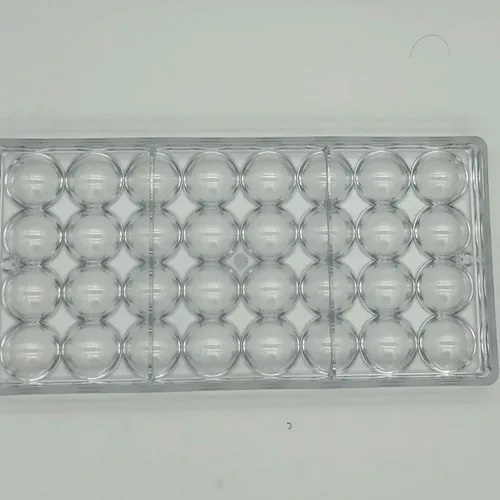 Vista 5 de Molde de policarbonato para esferas de chocolate de 2.7 cm, molde pequeño para caramelos redondos (xs 1.06 pulgadas)