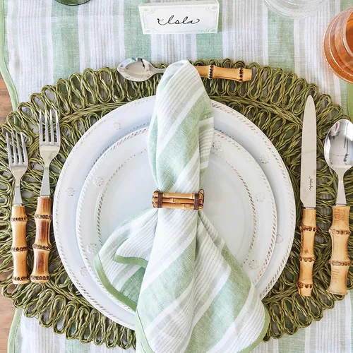 Vista 3 de Juliska Plato de cena de melamina Berry & Thread - Whitewash