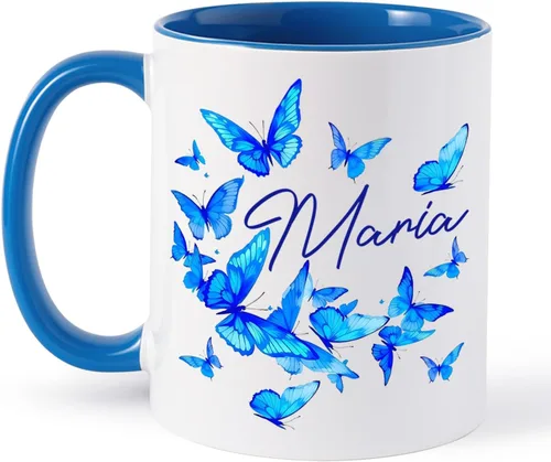 Vista 9 de Fifty & Fabulous - Taza de regalo para mujer/hombre, tazas personalizadas con nombre, regalos personalizados de 50 cumpleaños