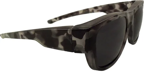 Vista 3 de Ajuste de estampado animal sobre gafas de sol sobre gafas graduadas - Funda incluida
