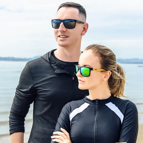Vista 7 de INFI Gafas de sol polarizadas de pesca para hombre, para conducir, correr, con protección UV400