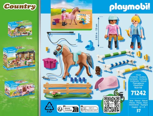 Vista 4 de Playmobil Clases de equitación