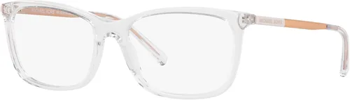 Vista 2 de Michael Kors MK2170U Karlie Universal Fit Square Sunglasses Lente transparente/demo