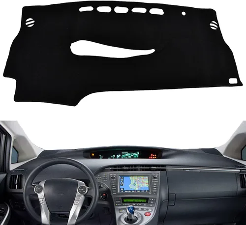 Vista 17 de Tapete para cubierta de tablero de instrumentos de automóvil, compatible con Cadillac CTS 2003-2007 con volante a la izquierda
