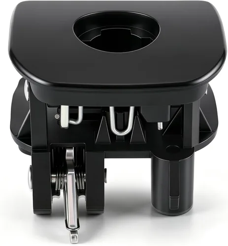 Vista 7 de Goamotors 15924033 Manija de bloqueo de guantera Ebony para Chevy Corvette C6 2005-2013, reemplazo para 15924032, guantera C6 Corvette
