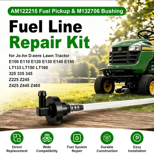 Vista 3 de AM122215 Pastilla de combustible y buje M132706 para tractor de césped Jo-hn D-eere - E100 E110 E120 E130 E140 E150 LT133 LT150 LT160 325 335 345