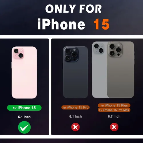 Vista 2 de SHIELDON Funda para iPhone 15 6.1" 2023, Funda Tipo Cartera de Cuero Genuino con [Soporte] [Tarjetero con Bloqueo RFID] [Magnética] Cubierta