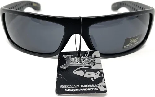 Vista 7 de Locs Mad Dog Hardcore Gangster Cholo - Gafas de sol rectangulares estrechas