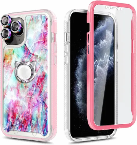 Vista 6 de NGB Supremacy Funda 3 en 1 para iPhone 11 Pro Max, protección de cuerpo completo con protector de pantalla integrado, protector de lente de cámara