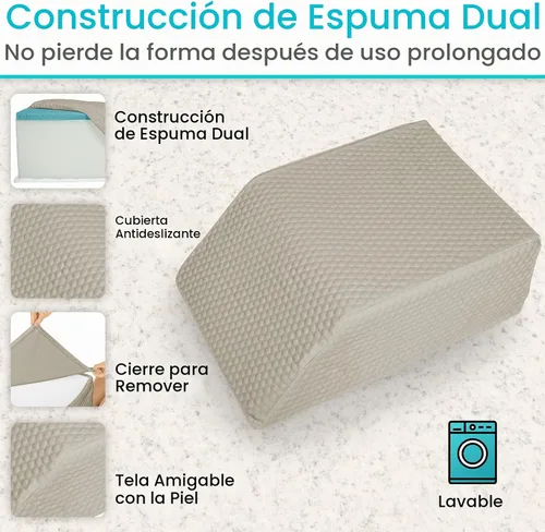 Vista 6 de Xtra-Comfort Almohada de elevación de piernas para dormir, hinchazón