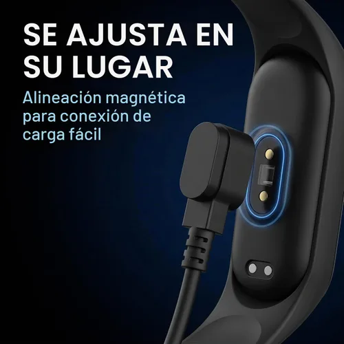 Vista 7 de Compatible con cargador de reloj inteligente Da Fit, cable de cargador USB de repuesto de 3.3 pies, cable de carga para reloj inteligente, reloj