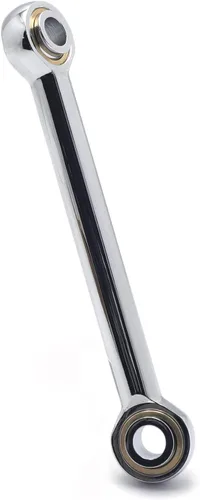 Vista 4 de Enlace estabilizador de montaje de motor delantero cromado para motocicleta compatible con Touring Trike FLHR FLHT 2009 y posteriores