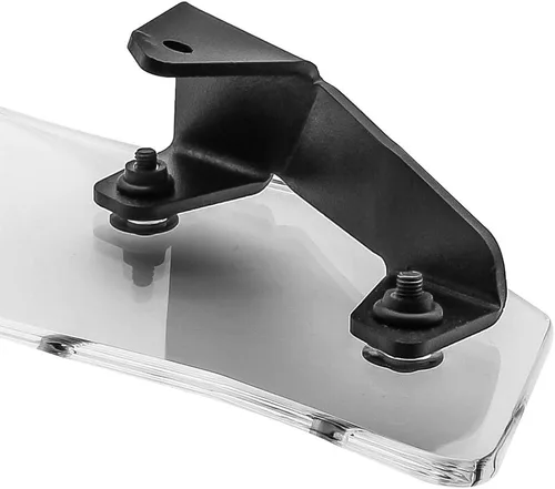 Vista 2 de Extensión de deflector de viento para parabrisas de motocicleta, compatible con BMW R1200GS R 1200 GS LC Adv R1250GS R1250GS R1250 Adventure Gris