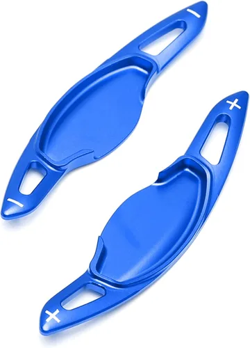 Vista 8 de iJDMTOY JDM Style Sports - Extensión de paletas de cambio de aluminio azul más grande compatible con Honda Civic 2022 en adelante, Accord 2023+