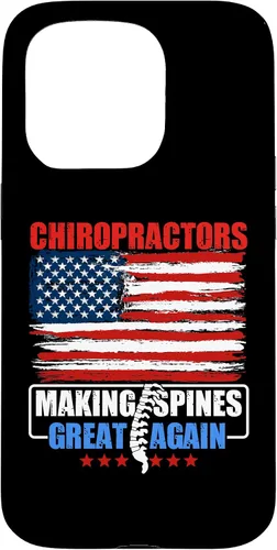 Vista 14 de Chiropractors Making Spines Great Again - Physical Therapist Case for iPhone 17
