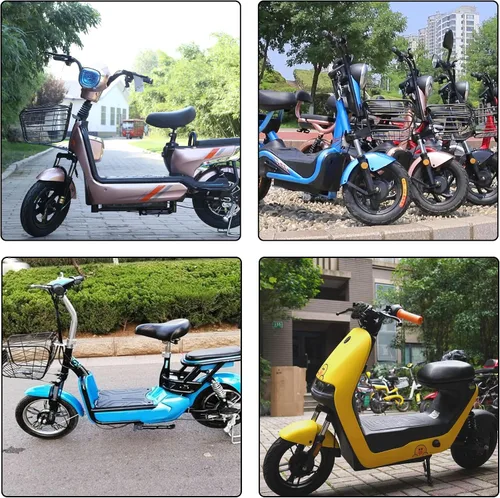 Vista 5 de Neumático sin cámara de 14 x 2.125, neumático eléctrico de bicicleta de 14 x 2.125 con válvula en ángulo para bicicleta plegable eléctrica de 14 1