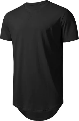 Vista 4 de LETAOTAO Camisetas de entrenamiento para hombre, estilo hipster, corte holgado, para gimnasio