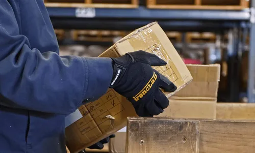 Vista 7 de Ironclad Box Handler - Guantes de trabajo BHG, agarre extremo, ajuste de rendimiento, duraderos, lavables a máquina, (1 par), color negro