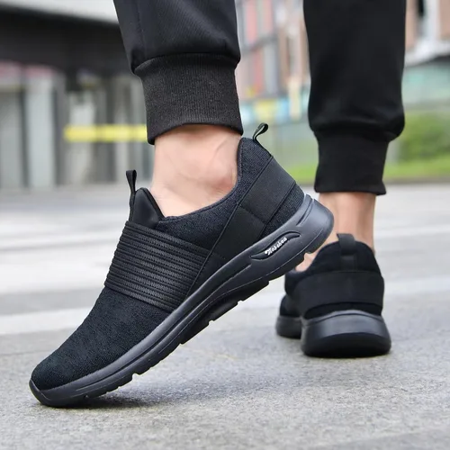 Vista 6 de TIOSEBON Mocasines ligeros sin cordones para hombre, cómodos tenis