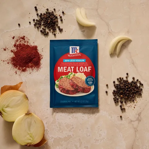 Vista 11 de McCormick Mezcla de condimentos para pan de carne con un 30% menos de sodio, 1.25 onzas (paquete de 12)