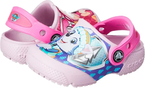 Vista 2 de Crocs Zuecos divertidos unisex para niños con parche de Paw Patrol