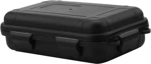 Vista 4 de Milltrip Caja de almacenamiento sellada para supervivencia al aire libre, a prueba de golpes, impermeable, contenedor sellado para pesca, camping