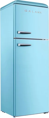 Vista 7 de Galanz GLR12TBKEFR Retro refrigerador, 12.0 Cu FT, Negro