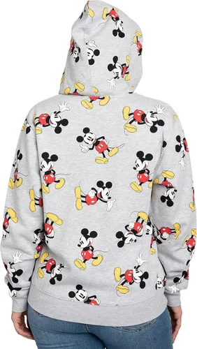 Vista 2 de Disney Sudadera con capucha para mujer con estampado de Mickey Mouse