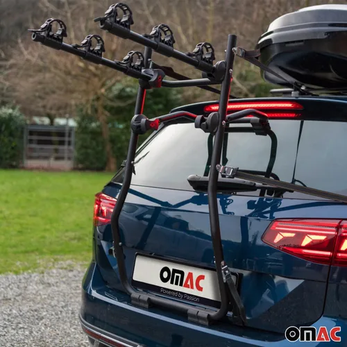 Vista 5 de 3 portabicicletas soporte de enganche para Subaru Forester 2003-2008 negro 1 unidad