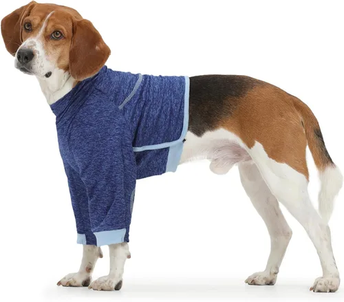 Vista 11 de ROZKITCH Funda para perro de pierna delantera para pierna delantera, protector de rodilla para evitar lamer heridas, codo, traje de recuperación