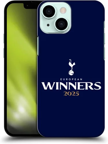 Vista 23 de Head Case Designs Funda rígida con licencia oficial del Tottenham Hotspur F.C. Blue 2025 European Winners compatible con Apple iPhone 7/8/SE 2020