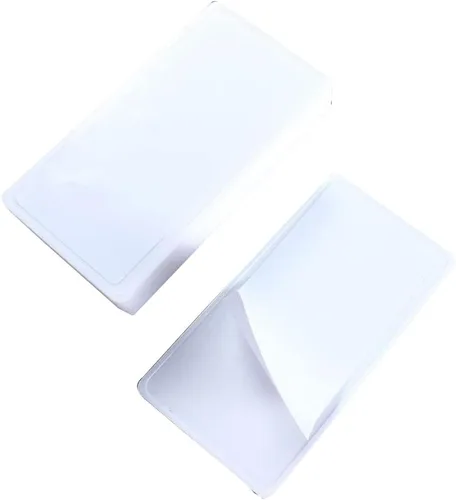 Vista 5 de 15pcs Nail Art Soft Stamping Protective Shell cabeza Stamper Rectangel sello titular 3.9x5.9 in tamaño plástico contraportada