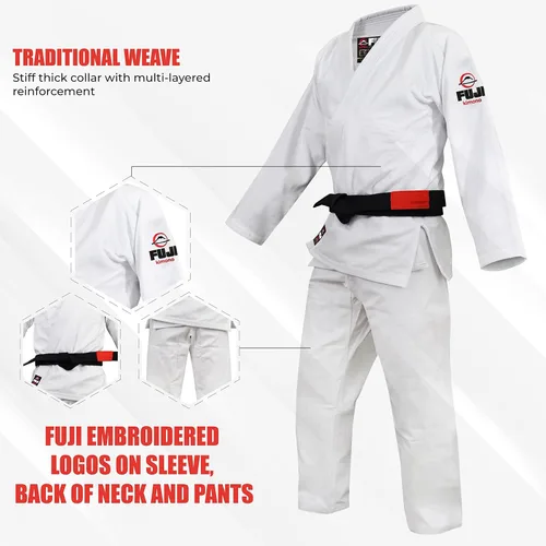 Vista 4 de FUJI All-Around BJJ Uniform BJJ Jiu Jitsu Gi