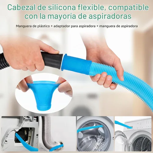 Vista 4 de Kit de limpiador de ventilación de secadora de 5 piezas compatible