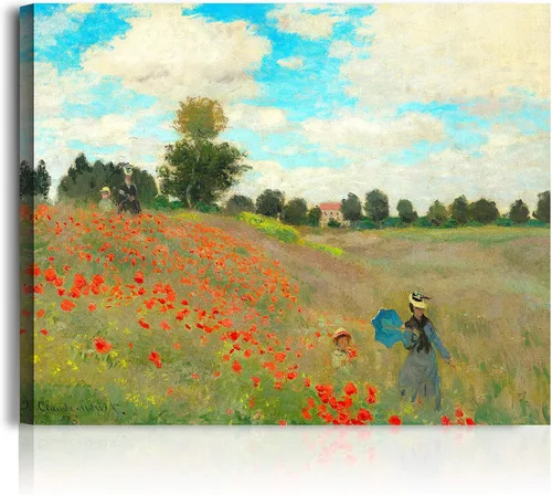 Vista 164 de A&T ARTWORK Antibes Seen from The Salis Gardens de Claude Monet Las Obras de Arte Clásico Mundial Reproducciones, Impresiones de Arte en Lienzo