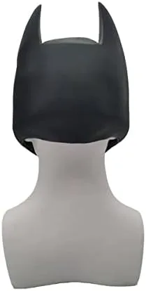 Vista 6 de Máscara de superhéroe para hombre, para Halloween, adulto, material de PVC, accesorios de disfraz