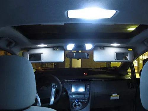 Vista 6 de iJDMTOY Paquete interior de luces LED SMD de alta calidad, compatible con Mazda3 Mazdaspeed3 2010-2013, blanco xenón
