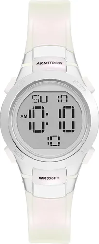 Vista 36 de Armitron Sport 45/7012 - Reloj cronógrafo digital para mujer con correa de resina