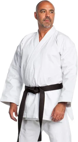 Vista 3 de Chaqueta de karate de Ronin Top de karate pesado Premium 100% algodón 12oz lona Chaqueta de artes marciales