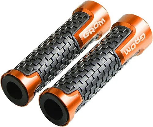 Vista 4 de Agarraderas de manillar de motocicleta GROM Accesorios de motocicleta Manillar Manillar Bar Perillas de agarre extremos para GROM MSX125 2014 2015