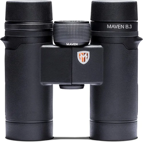 Vista 10 de Maven B3 - Binoculares compactos ED de 1.181 in (8 x 30, gris/naranja)