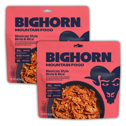 Vista 4 de BIGHORN Carnivore Expedition Pack, 10 comidas liofilizadas para mochileros