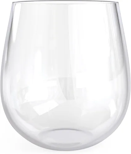 Vista 3 de Bolaras Vino Valor - Juego de 4 copas de vino, irrompibles, sin tallo, 16 onzas, plástico Tritan, sin BPA, reutilizables, aptas para lavavajillas