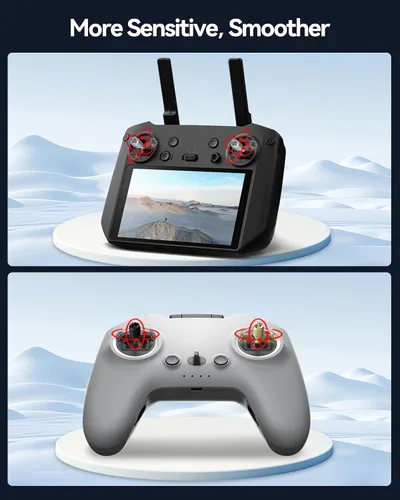 Vista 9 de LKTOP 3 pares de mandos de repuesto de palanca de mando para DJI RC Pro Controller, FPV Remote Controller 2/3, Compatibilidad: DJI Mini 3 Pro, Air