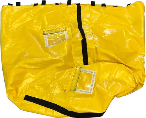 Vista 2 de Bolsa de almacenamiento para casa de rebote de grado comercial - Amarillo