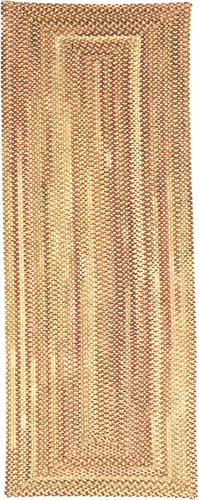 Vista 36 de Capel American Heritage Barn Blue Alfombra Trenzada de Cesta de 0' 12" Azul granero