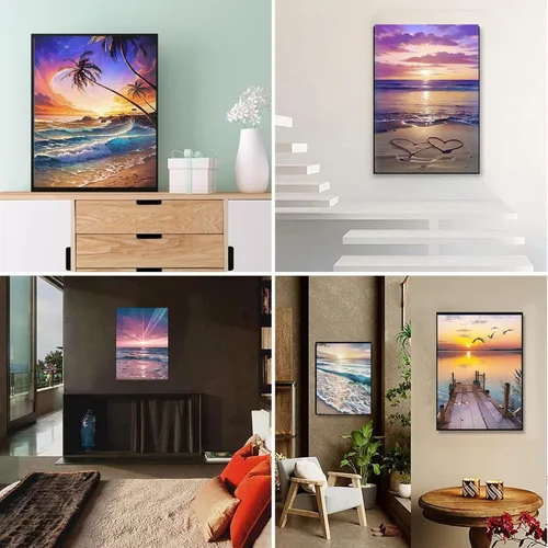 Vista 7 de DOTSOPS Kits de Pintura de Diamantes Arte Adultos Kit de Pintura Manualidades DIY Arte de Diamantes 5D Paquetes Kits Completos para Adultos