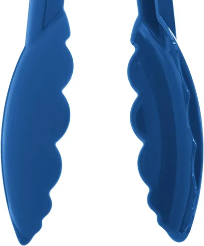 Vista 3 de Mercer Culinary Hell's Tools Hi-Heat - Pinzas utilitarias, 9.5 pulgadas, color azul