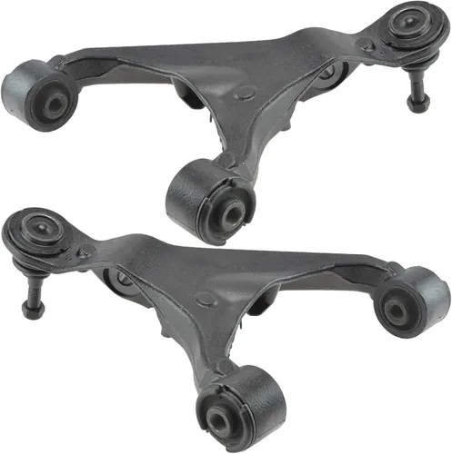 Vista 532 de Conjunto de Brazo de Control Inferior Delantero y Junta Esférica TRQ para Lado del Conductor y del Pasajero 2 Piezas Compatible con Ford Mustang GT