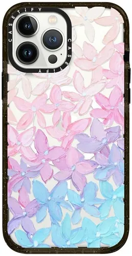 Vista 207 de CASETiFY Funda Impact para iPhone 13 [Protección contra caídas de grado militar 4X de 8.2 pies/Compatible con Magsafe] - #1 Mom - Transparente